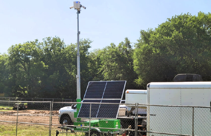 Cellular Connectivity for Mobile Surveillance Units 