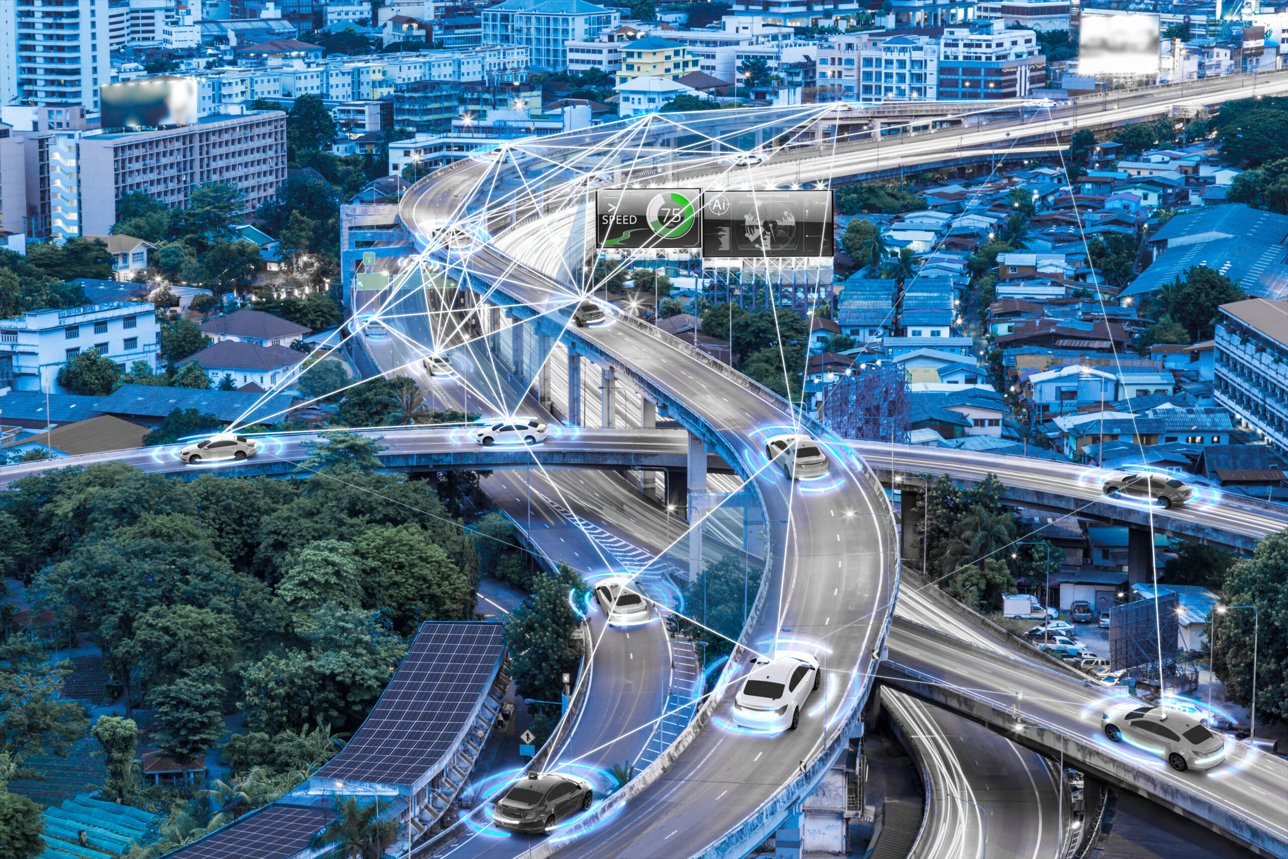 Cellular connectivity for traffic management systems