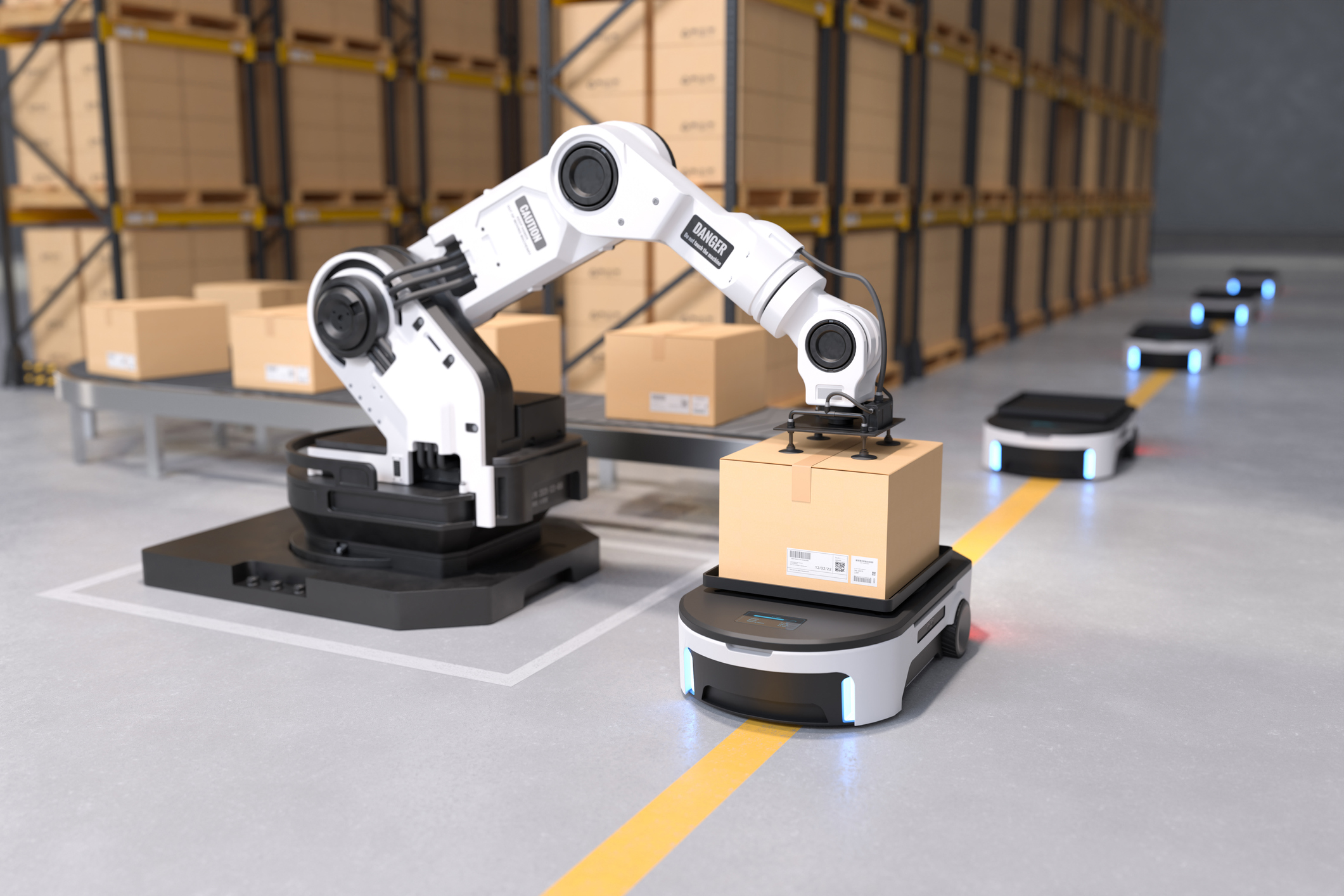 Robots in logistics
