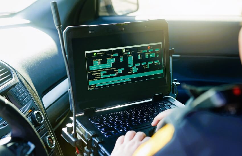 Webbing's cellular connectivity meets requirements for law enforcement connectivity