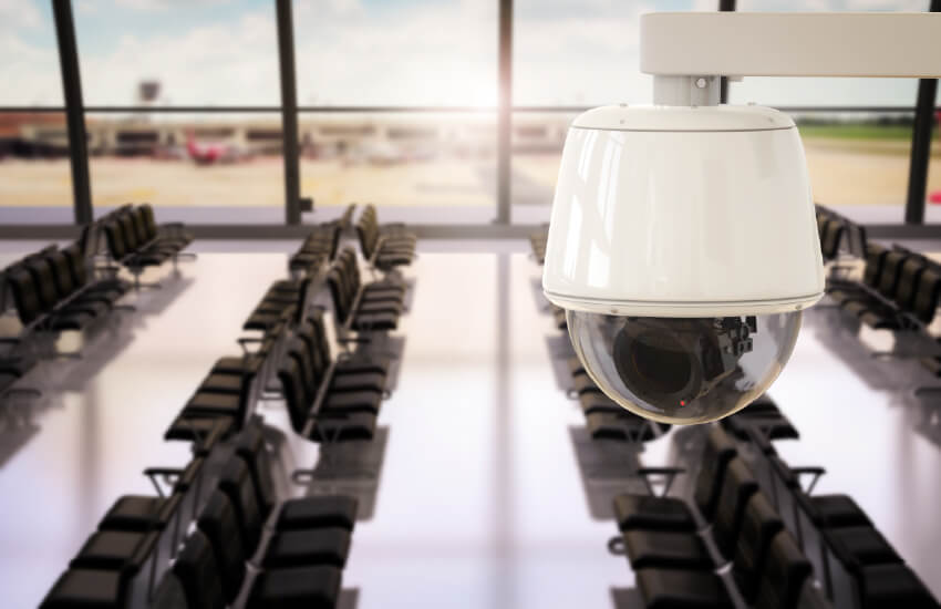 Cellular connectivity for airport security systems