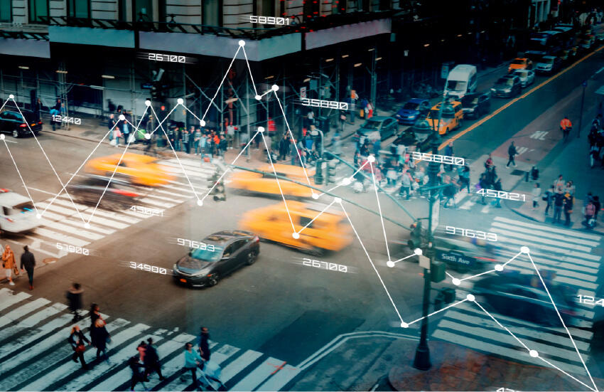 Cellular-enabled cameras, sensors and controllers are widely used in traffic signal coordination and parking management, to ensure real-time adjustment for smooth traffic flow. 
