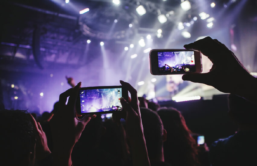 High-density gatherings create intense data traffic peaks