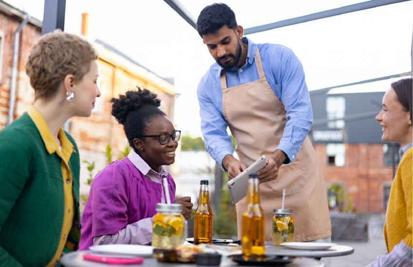 Restaurants use cellular connectivity for payment terminals and ordering kiosks